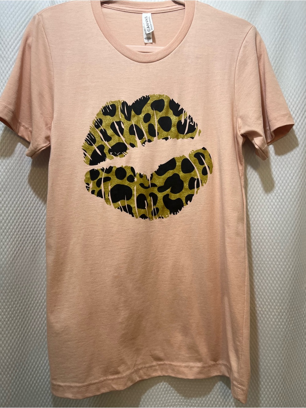 Bella Canvas Blush Peach Short Sleeve Tee